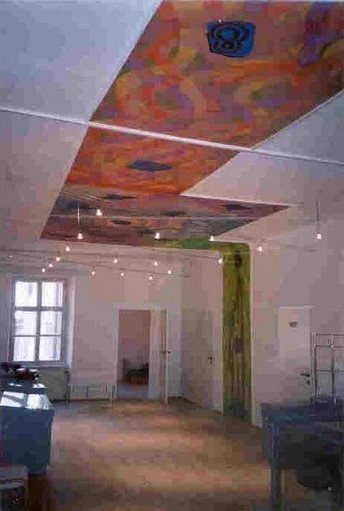Kunst am Bau - Wand- und Deckenmalerei - Seminarzentrum Graz