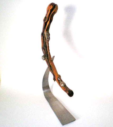 Skulptur "Bumerang" 1990, H 50 cm