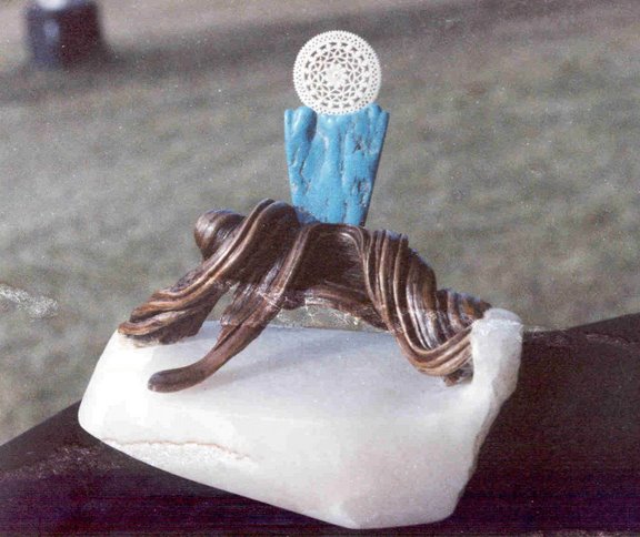 Skulptur "Ohne Titel" 1993, H 45 cm